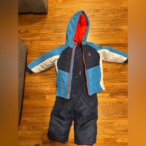 Spyder snowpants and ski jacket